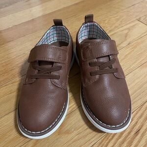 Cat & Jack Brown Kids Dress Shoes